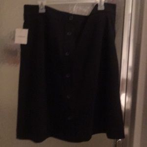 New with tags black skirt